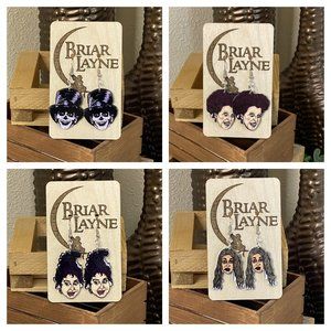 10 Piece Woman's Dangle Halloween Earrings Lot For Selling At Craft Show